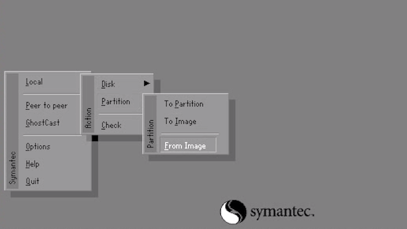 Local > Partition > Form Image Local > Partition > Form Image